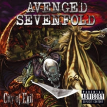 CITY OF EVIL-TRANSPARENT RED-Avenged Sevenfold