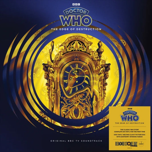 Doctor Who-DOCTOR WHO: THE EDGE OF DESTRUCTION (ZOETROPE PICTURE DISC) (RSD)