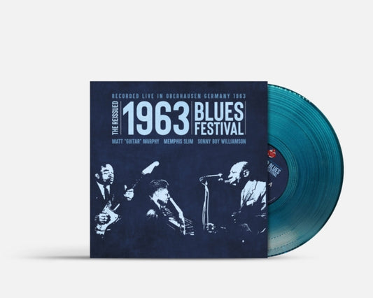 Memphis Slim; Sonny Boy Williamson & Matt Murphy-REISSUED 1963 BLUES FESTIVAL (TRANSPARENT BLUE VINYL) (RSD)