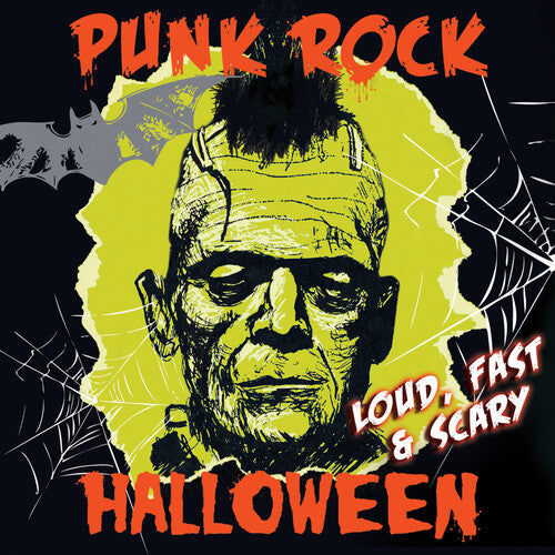 PUNK ROCK HALLOWEEN LOUD, FAST & SCARY! (ORANGE VINYL)-Various