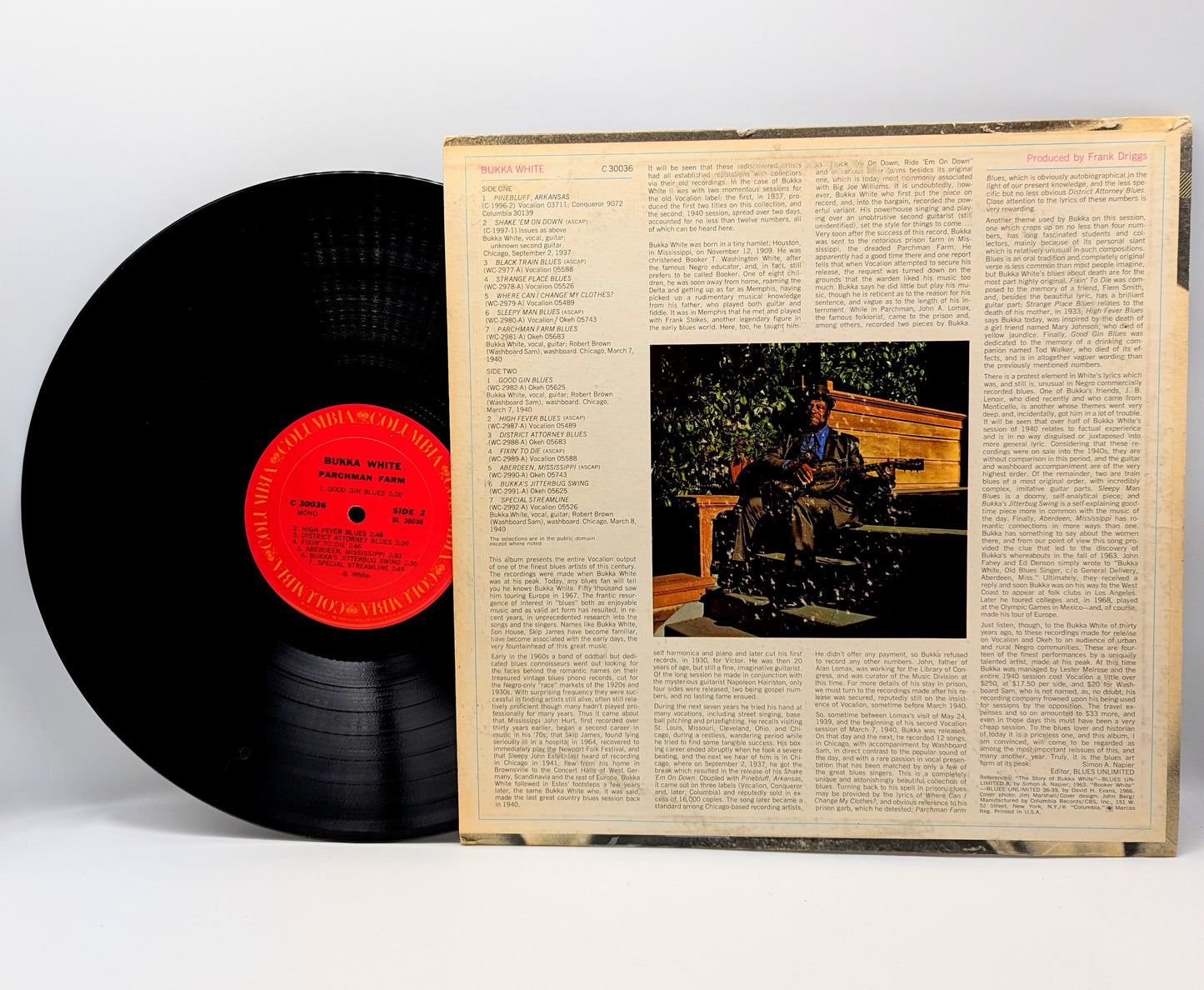 White,Bukka-Parchman Farm (mono)(used)