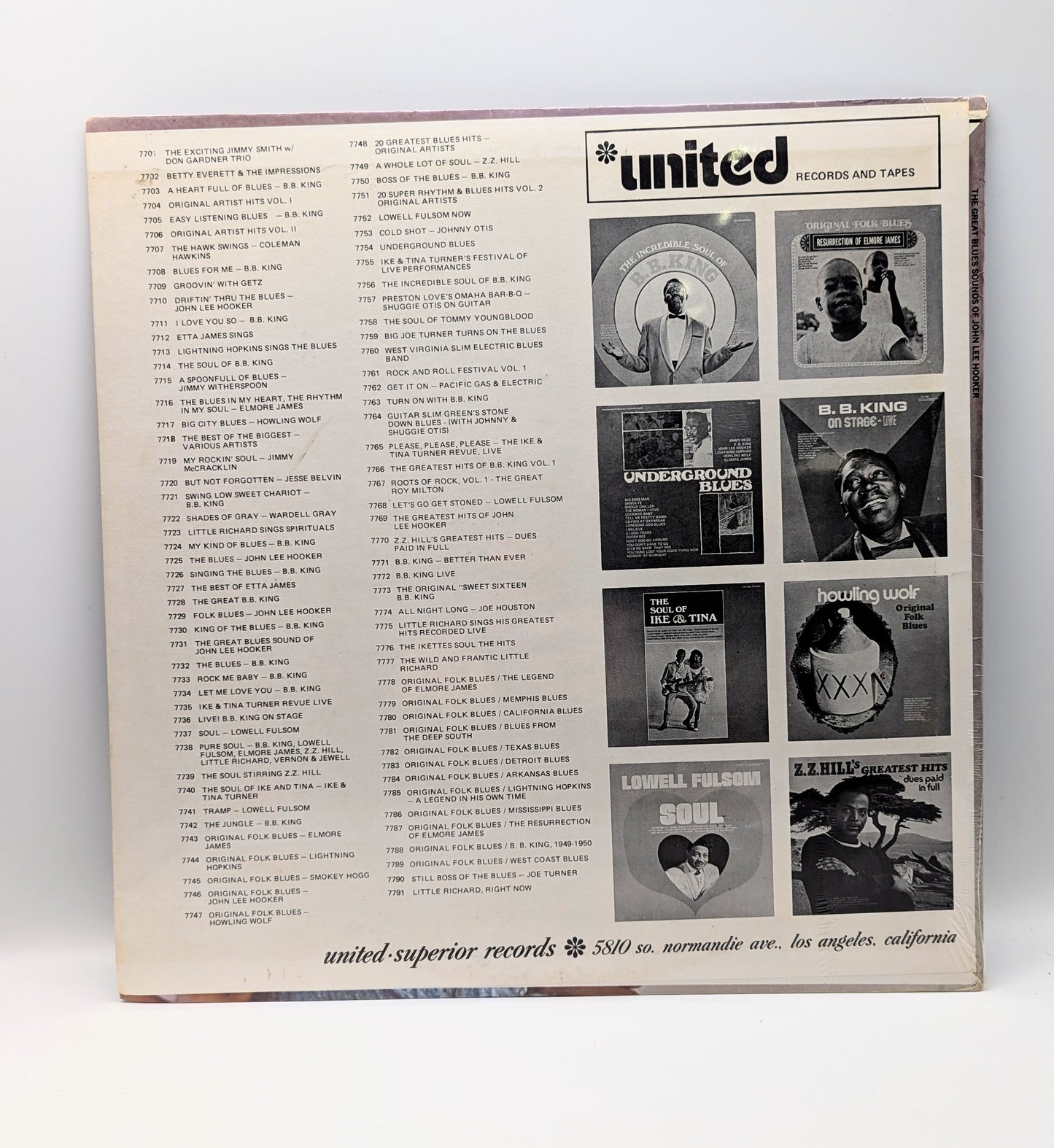 Hooker, John Lee-The Great Blues Sounds Of John Lee Hooker (sealed)