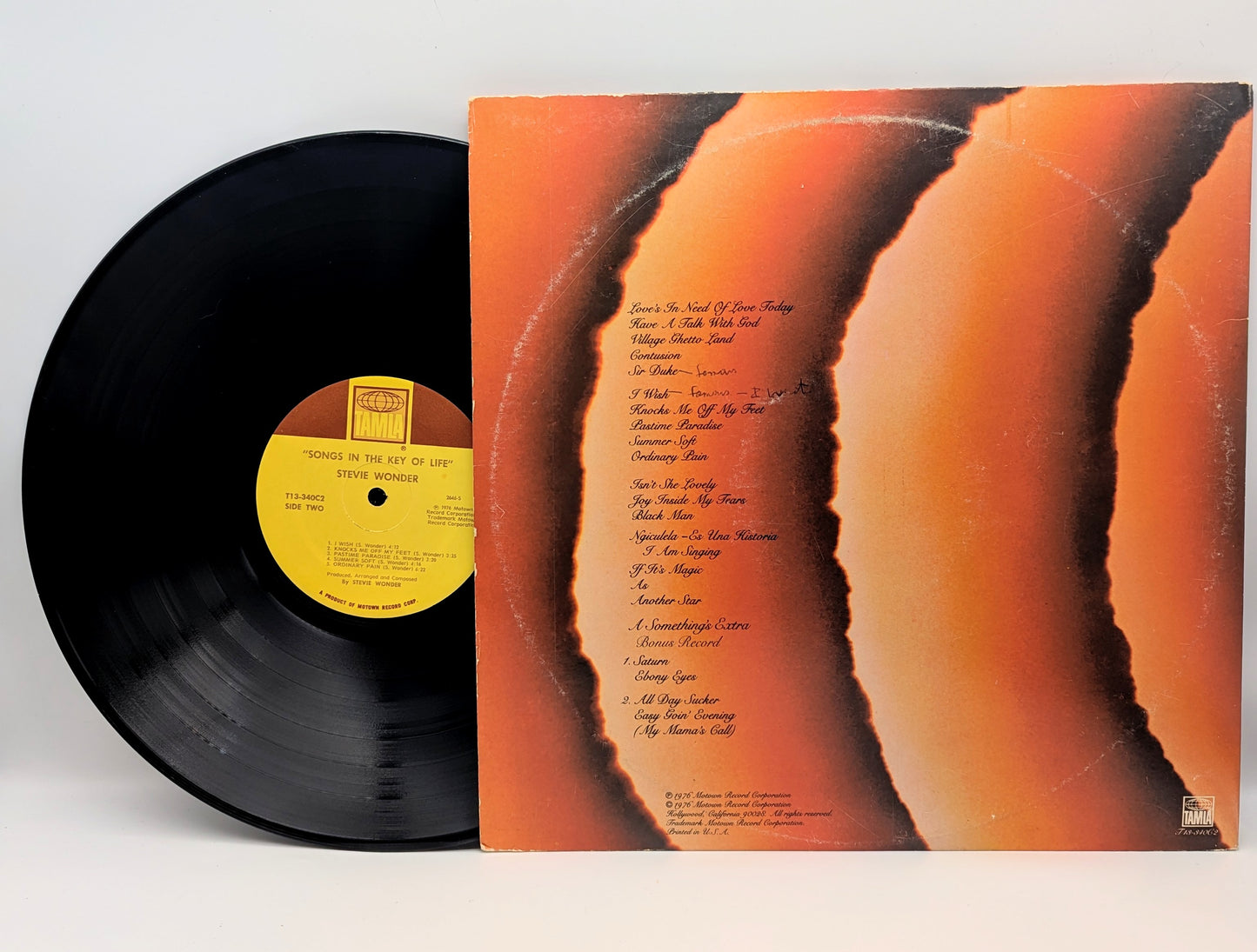 Wonder, Stevie-Songs In The Key of Life (incl booklet but not 7")(used)6