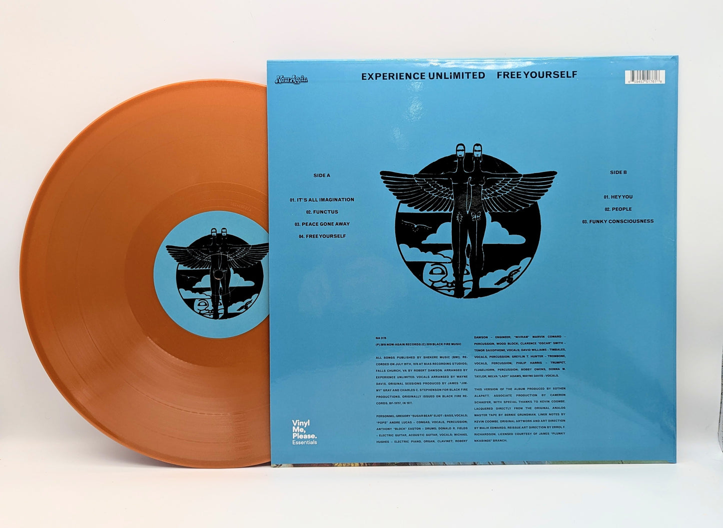 Experience Unlimited-Free Yourself (never played)(180g)(Bronze Vinyl)