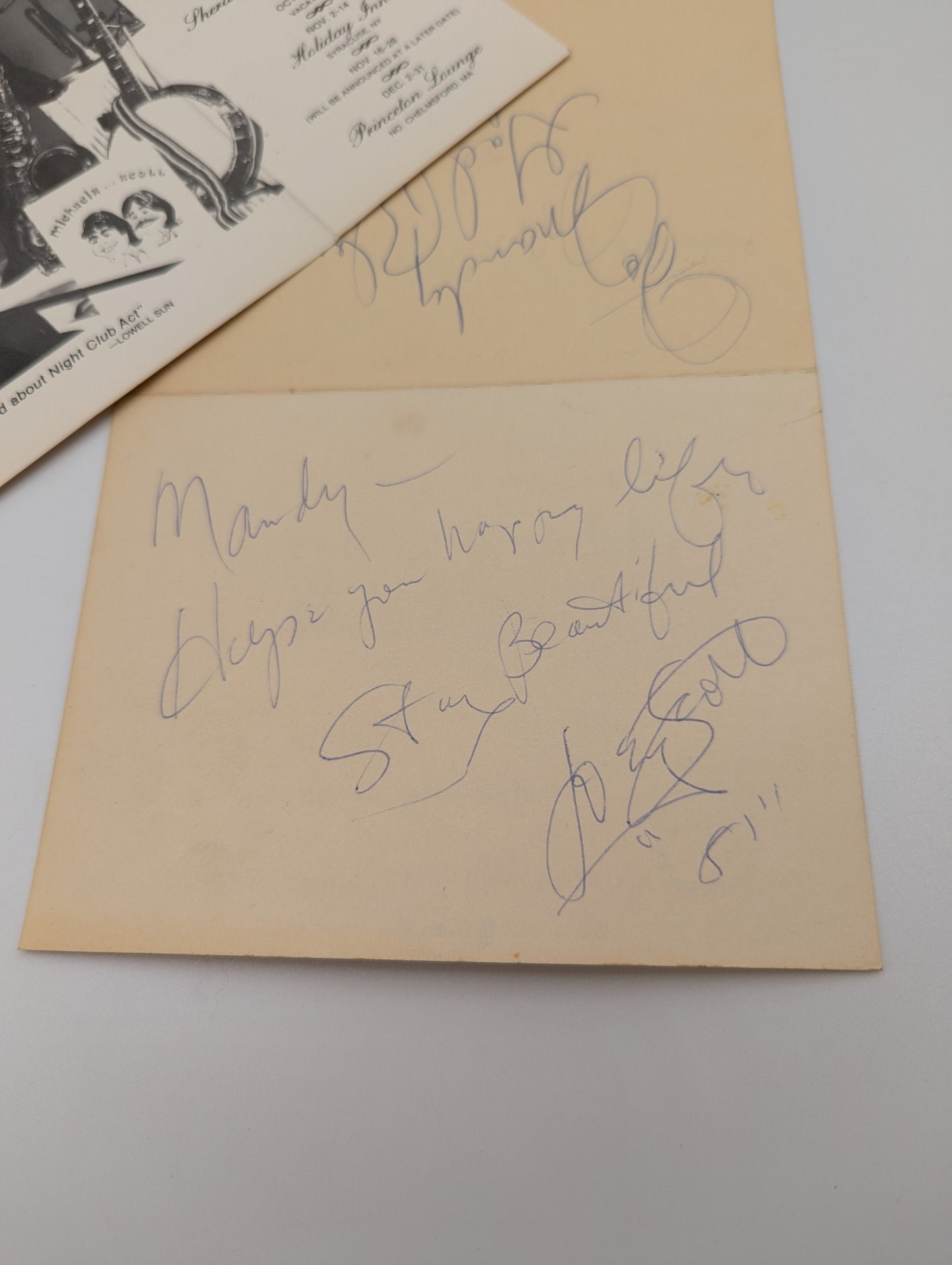 Michaels And Scott-Michaels And Scott (autographed)(used)