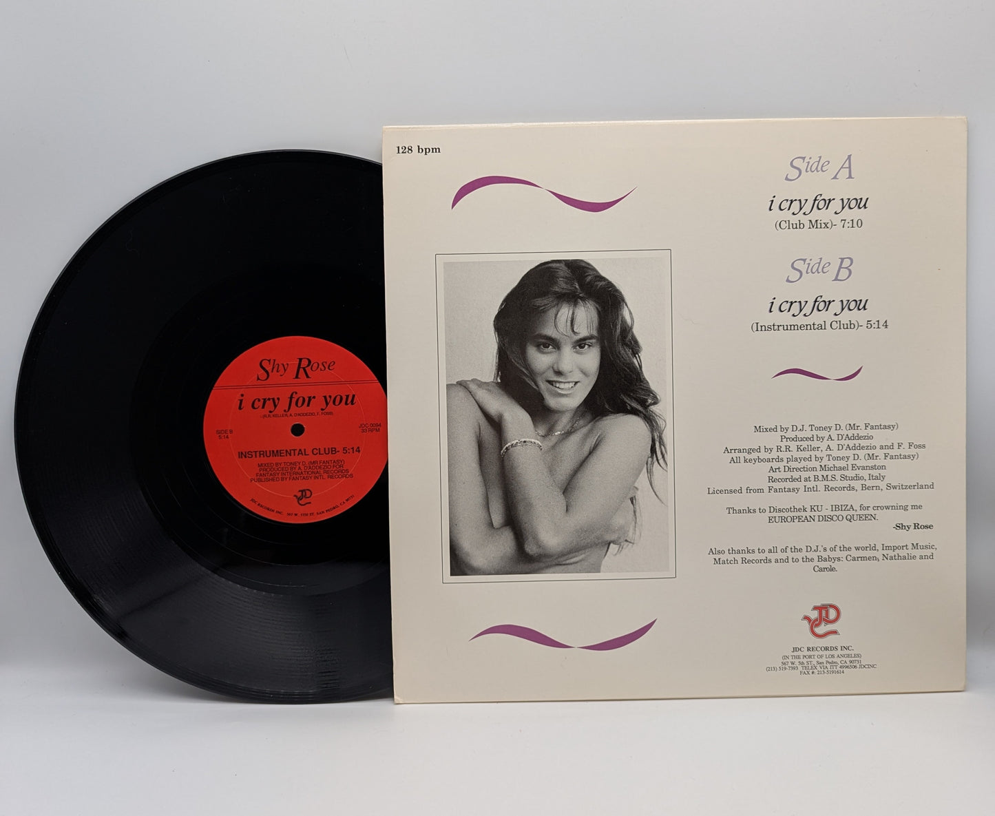 Shy Rose-I Cry For You (single)(used)