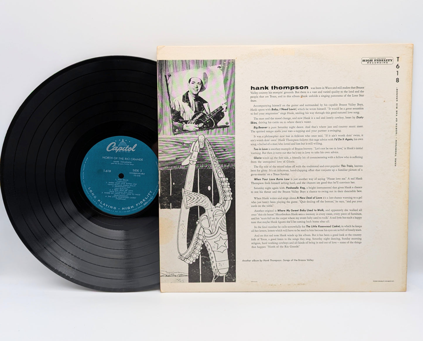 Thompson,Hank-North of the Rio Grande (mono)(used)