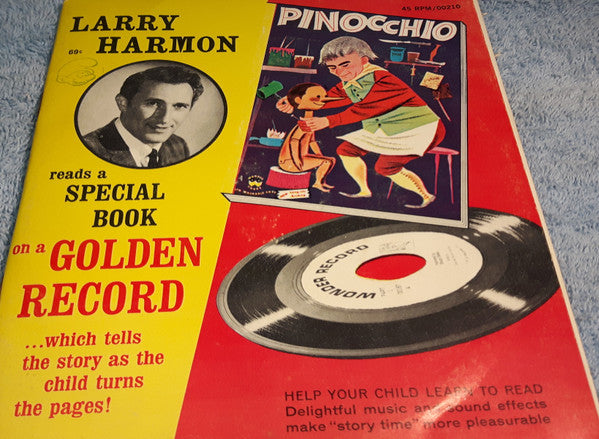 Harmon, Larry - Pinocchio (Book & 7")(used)