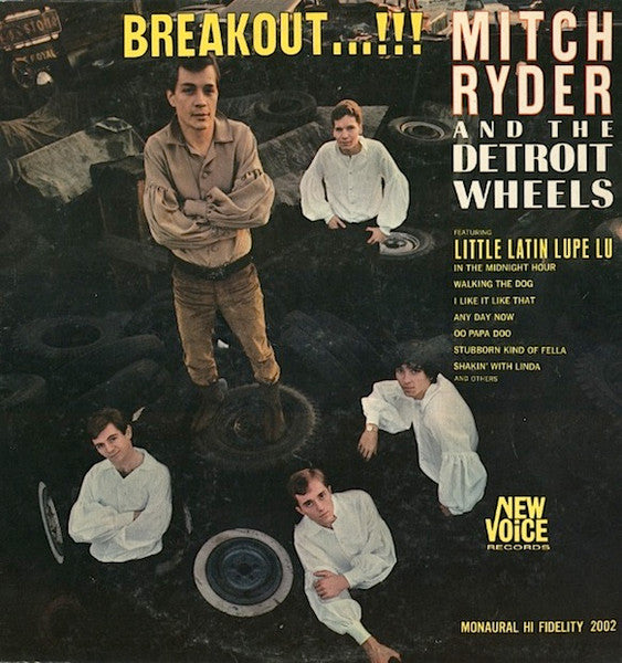 Ryder, Mitch And The Detroit Wheels - Breakout...!!! (mono)(used)