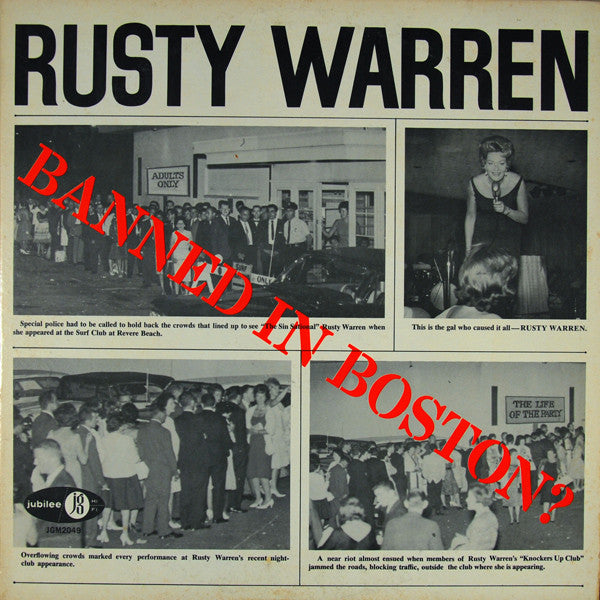 Warren, Rusty-Banned In Boston? (used)
