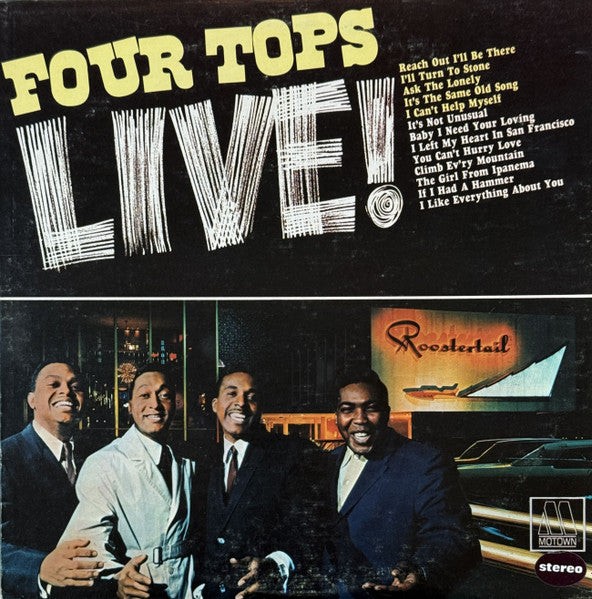 Four Tops – Four Tops Live (mono)(used)1