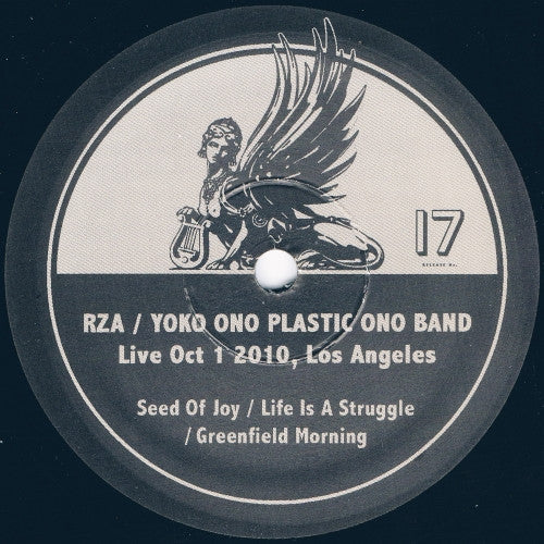 RZA, Yoko Ono, Plastic Ono Band* – Live 10/01/10 At The Orpheum, Los Angeles - Live Oct 1 2010, Los Angeles - Seed Of Joy/ Life Is A Struggle/ Greenfield Morning (used)