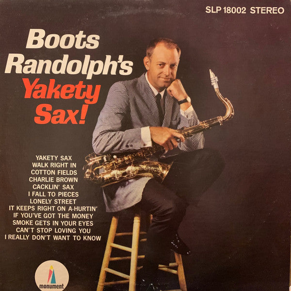 Randolph, Boots - Boots Randolph's Yakety Sax! (import)(used)