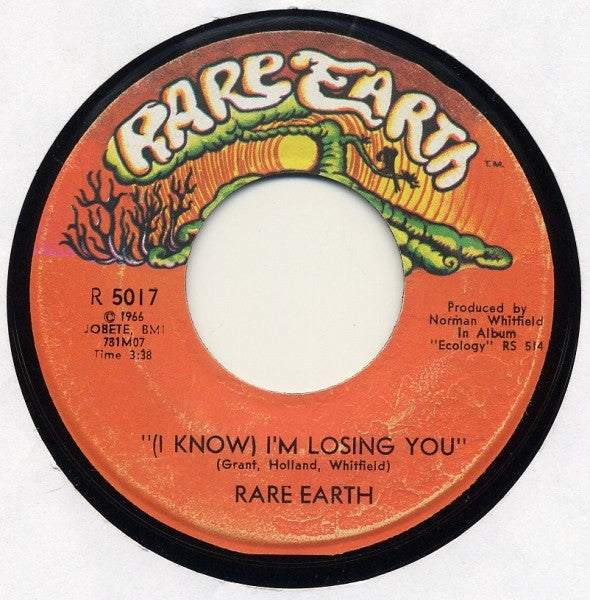 (I Know) I'm Losing You (7")(used)-Rare Earth