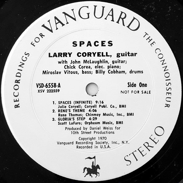Coryell, Larry - Spaces (PROMO)(used)