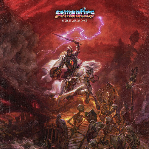 Semantics-I FEEL IT ALL AT ONCE (CLEAR WITH RED BLUE & YELLOW SWIRL VINYL)