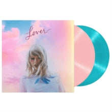 LOVER (Pink and Blue Vinyl)-Swift,Taylor
