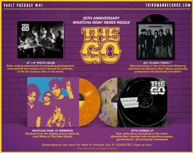 Go, The-Whatcha Doin' 20th Anniversary Remix Redux (package)
