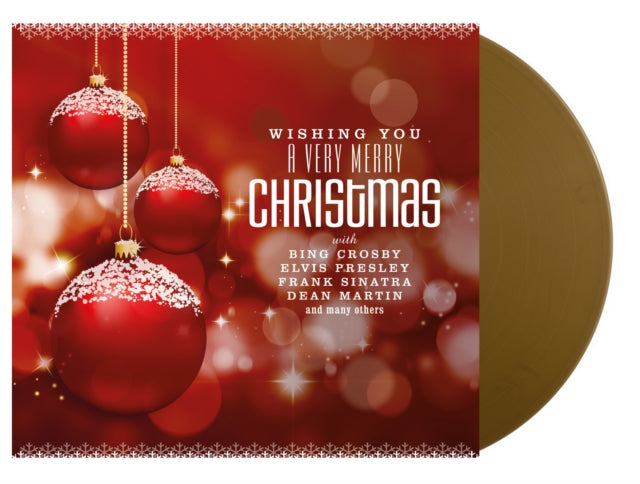 WISHING YOU A VERY MERRY CHRISTMAS (GOLD VINYL/2022)-Various