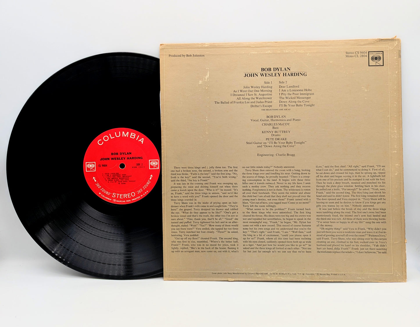 Dylan, Bob-John Wesley Harding (misprint)(used)1
