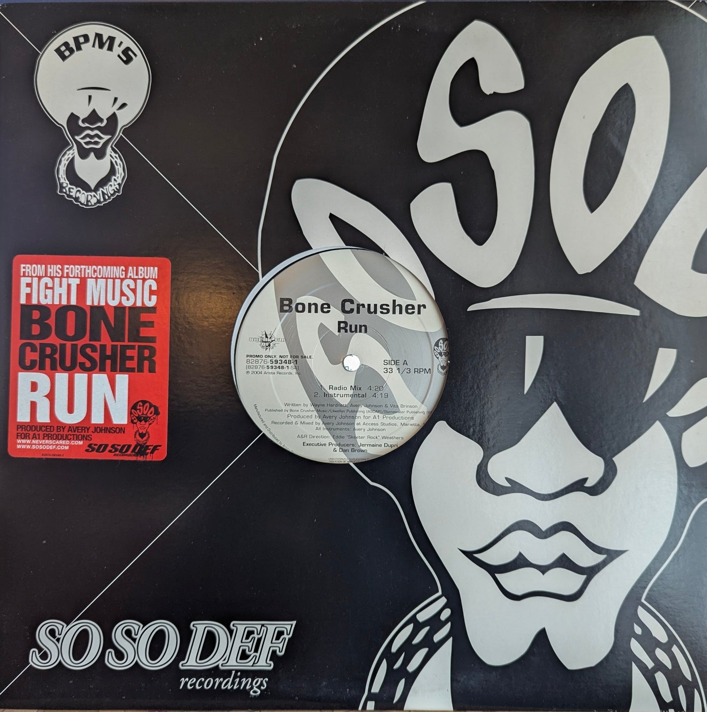 Bone Crusher-Run (single)(used)