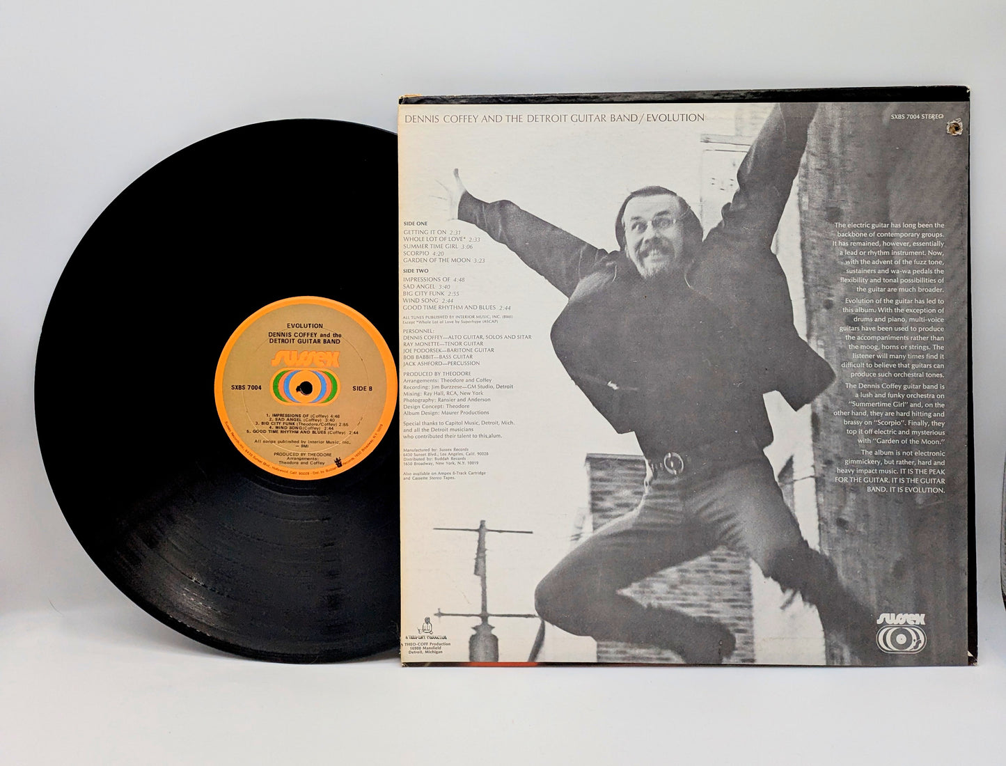 Coffey, Dennis And The Detroit Guitar Band-Evolution (used)