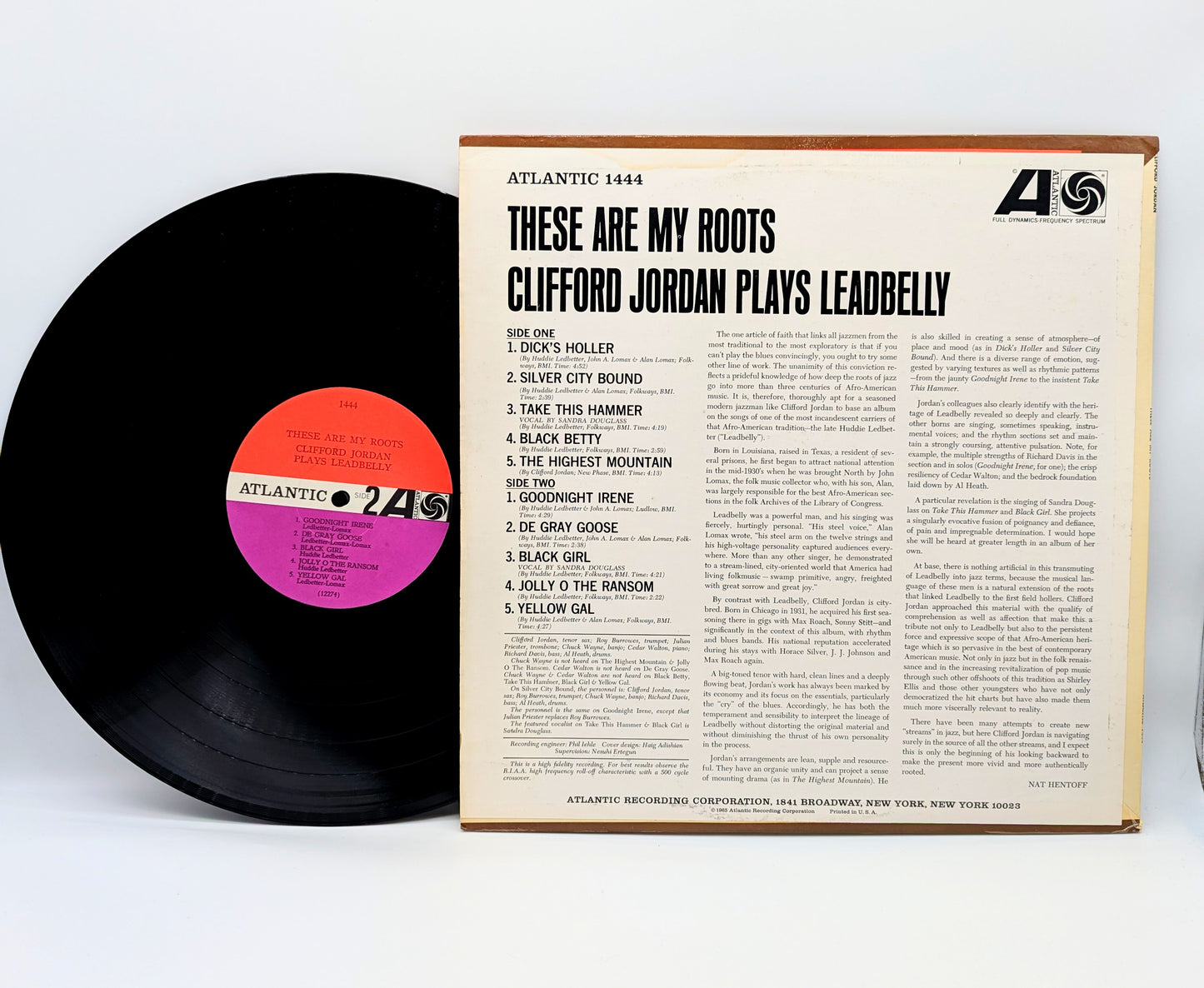 Jordan,Clifford-These Are My Roots Clifford Jordan Plays Leadbelly (used)