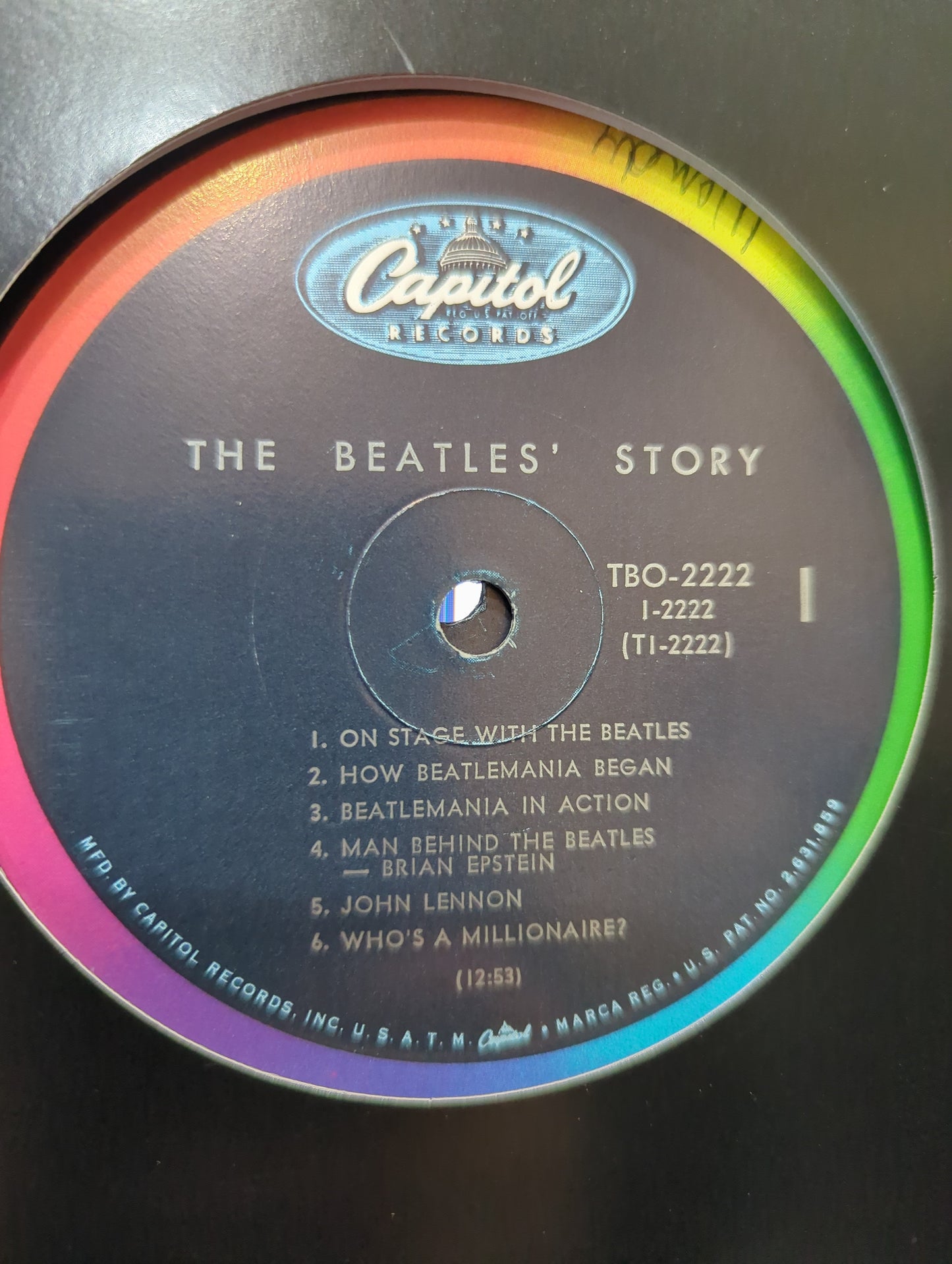 Beatles-The Beatles Story (2 LP)(mono)(used)1