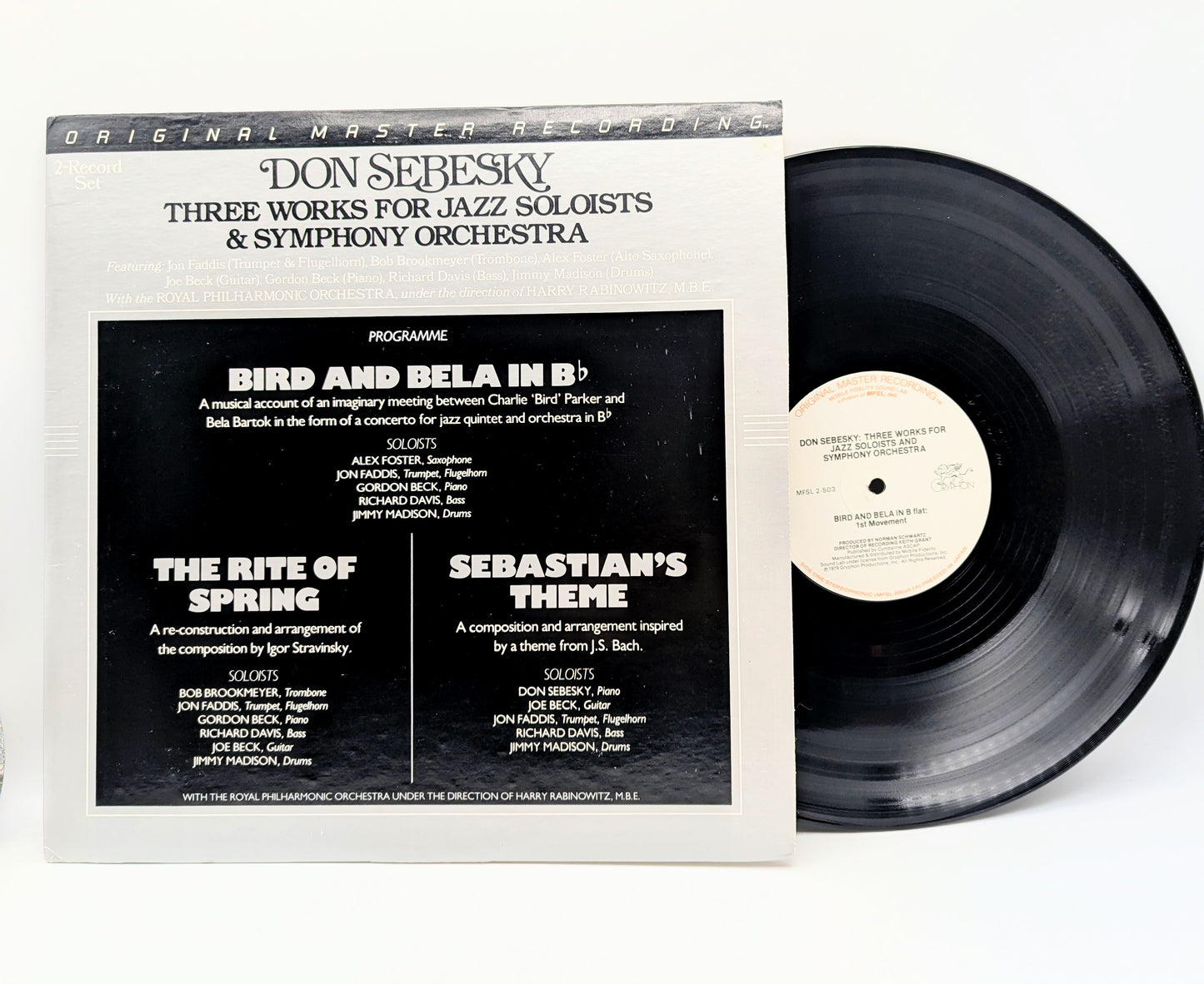 Sebesky, Don-Three Works For Jazz Soloists And Symphony Orchestra (Original Master Recording)2LP(used)