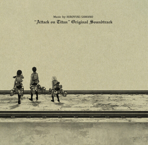 ATTACK ON TITAN SEASON 1 OST (3LP/180G)-Hiroyuku Sawano