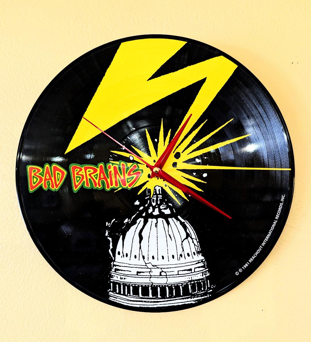 PICTURE DISC RECORD CLOCKS