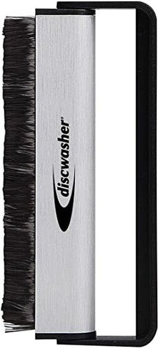 Discwasher Carbon Fiber Vinyl Record Cleaning Anti-Static Brush (Silver)