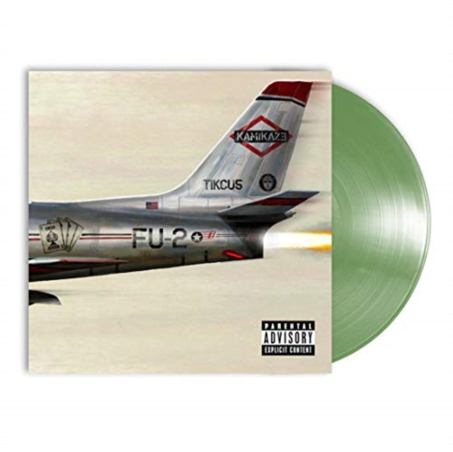 Eminem-KAMIKAZE (OPAQUE OLIVE GREEN VINYL/GATEFOLD JACKET)