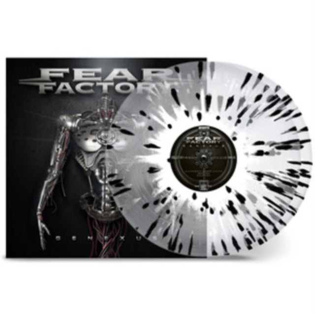 Fear Factory-GENEXUS (CRYSTAL CLEAR BLACK WHITE SPLATTER VINYL/2LP)