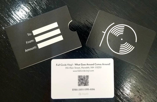 Full Circle Vinyl Gift Card