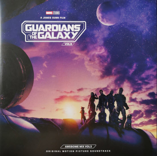 GUARDIANS OF THE GALAXY 3 (2LP/Purple & Blue Vinyl+Poster)-Various