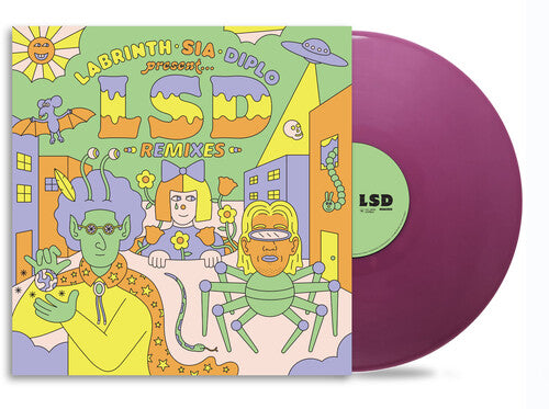 LSD-LABRINTH, SIA & DIPLO PRESENT... LSD (REMIXES) (140G/PURPLE VINYL)(RSDBF24)