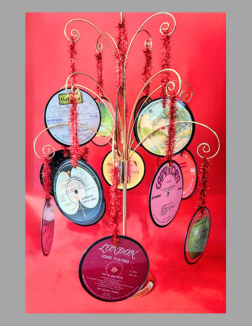 VINYL RECORD ORNAMENTS