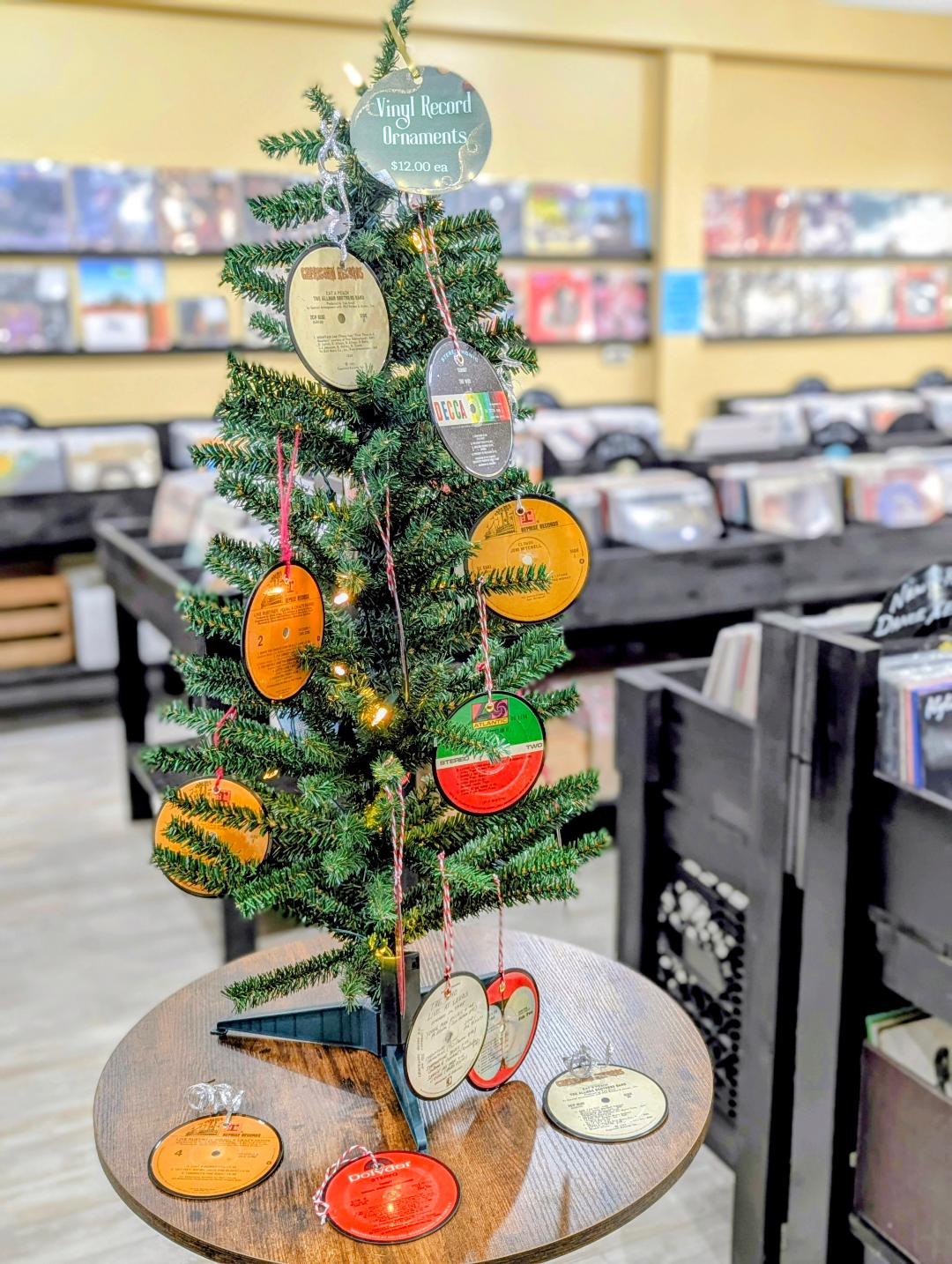 VINYL RECORD ORNAMENTS