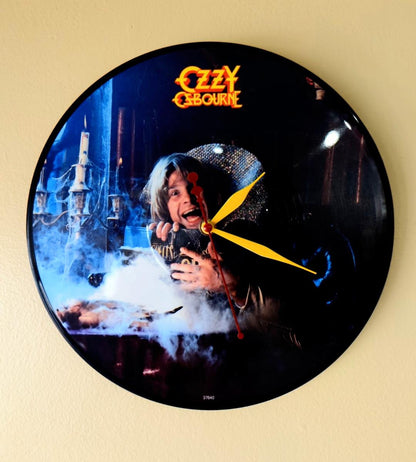 PICTURE DISC RECORD CLOCKS