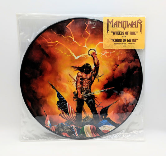 Manowar-Wheels Of Fire (picture disc) (used)