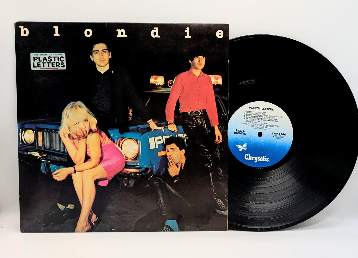 Blondie-Plastic Letters (used)1