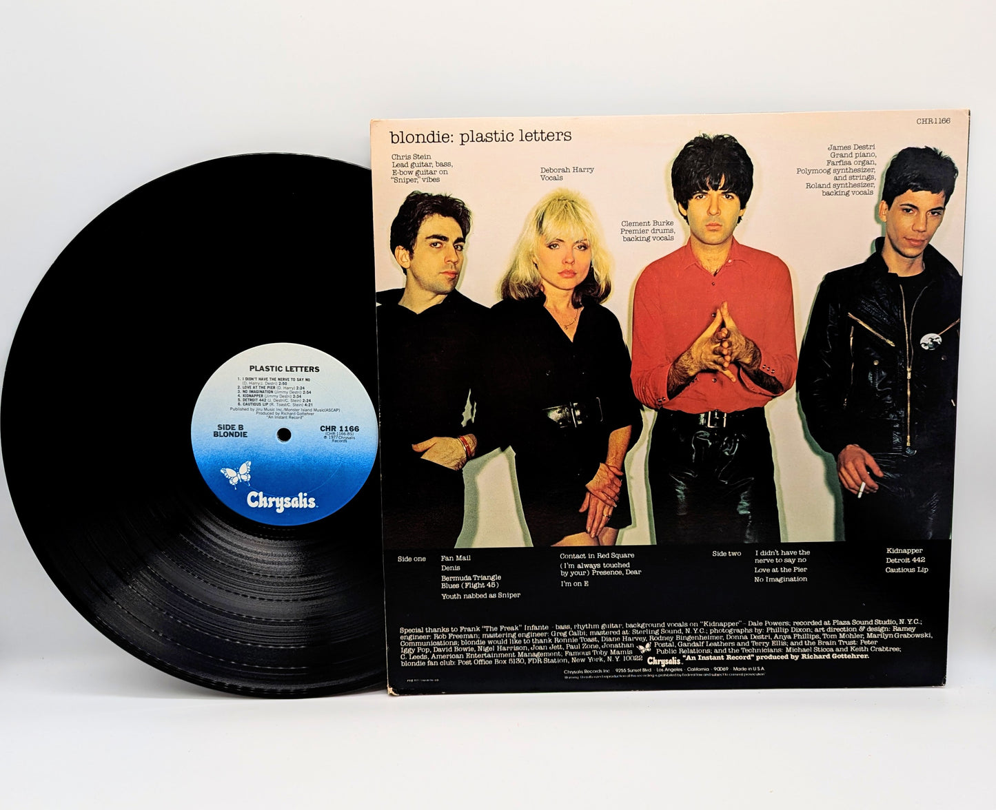 Blondie-Plastic Letters (used)1