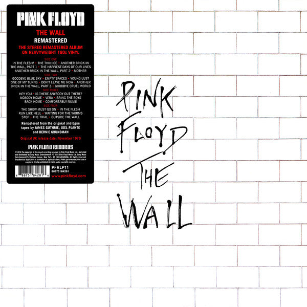 Pink Floyd-THE WALL (2016 REMASTER/180G/GATEFOLD)