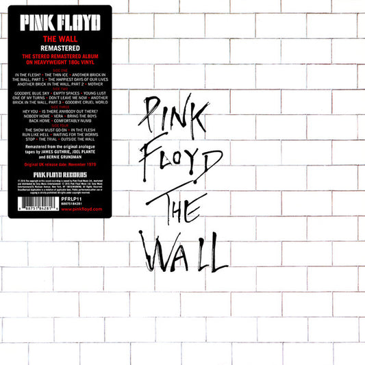 Pink Floyd-THE WALL (2016 REMASTER/180G/GATEFOLD)