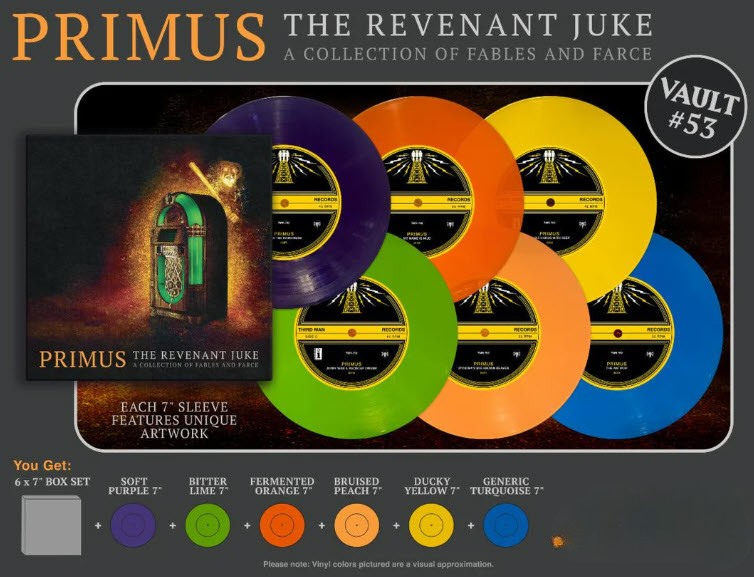 Primus-THE REVENANT JUKE A Collection of Fables and Farce (box set)SEALED