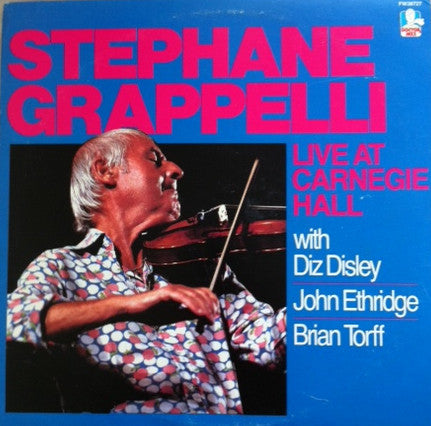 Grappelli, Stephane - Live At Carnegie Hall (used)