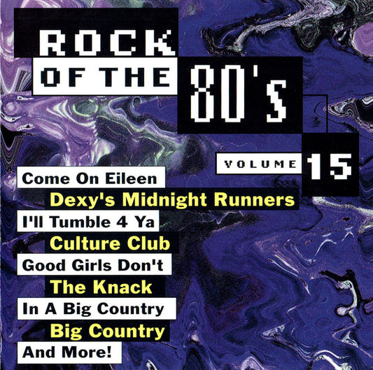 Various - Rock Of The 80's Volume 15 (CD)(used)1