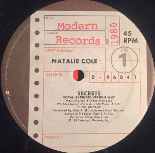 Cole, Natalie-Secrets (single)(used)