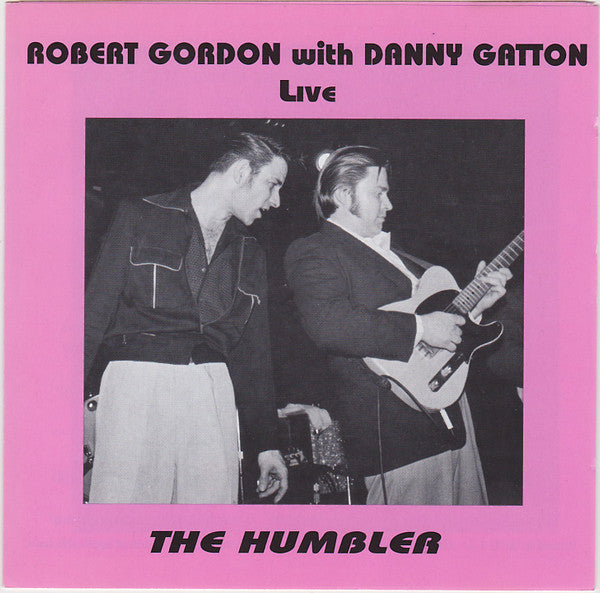 Gordon, Robert With Danny Gatton – Live - The Humbler (CD)(used)